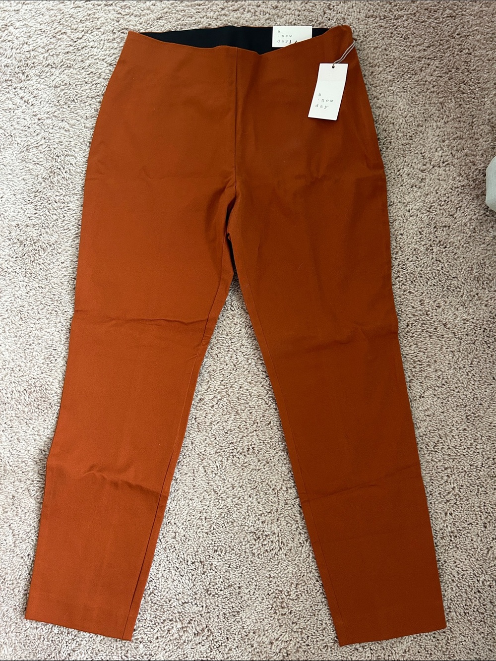 a new day Rust Orange Straight Leg Pants